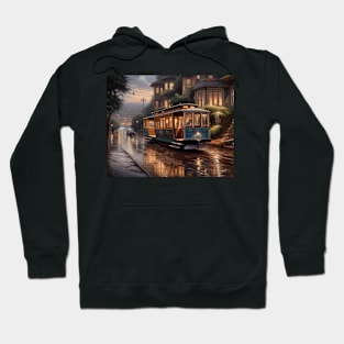 Evening Trolleybus 2 Hoodie